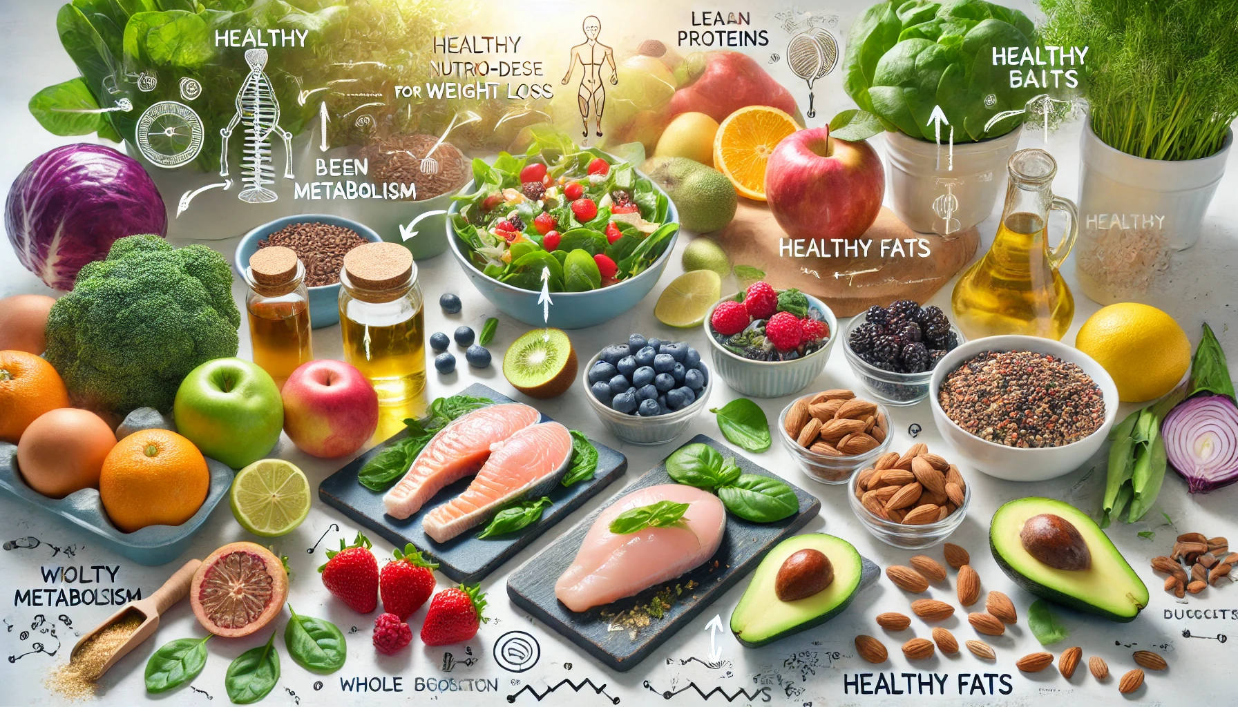 Les meilleurs aliments pour perdre du poids efficacement