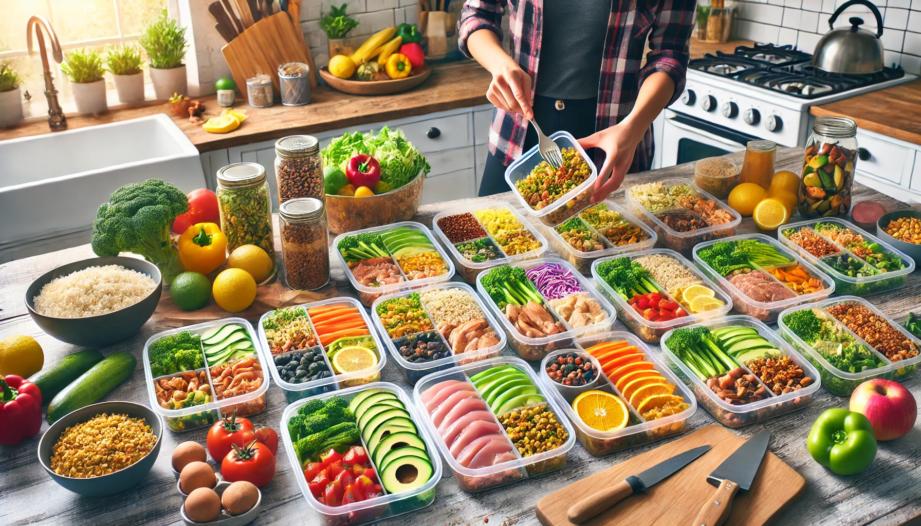 Comment préparer des repas sains pour toute la semaine en un minimum de temps