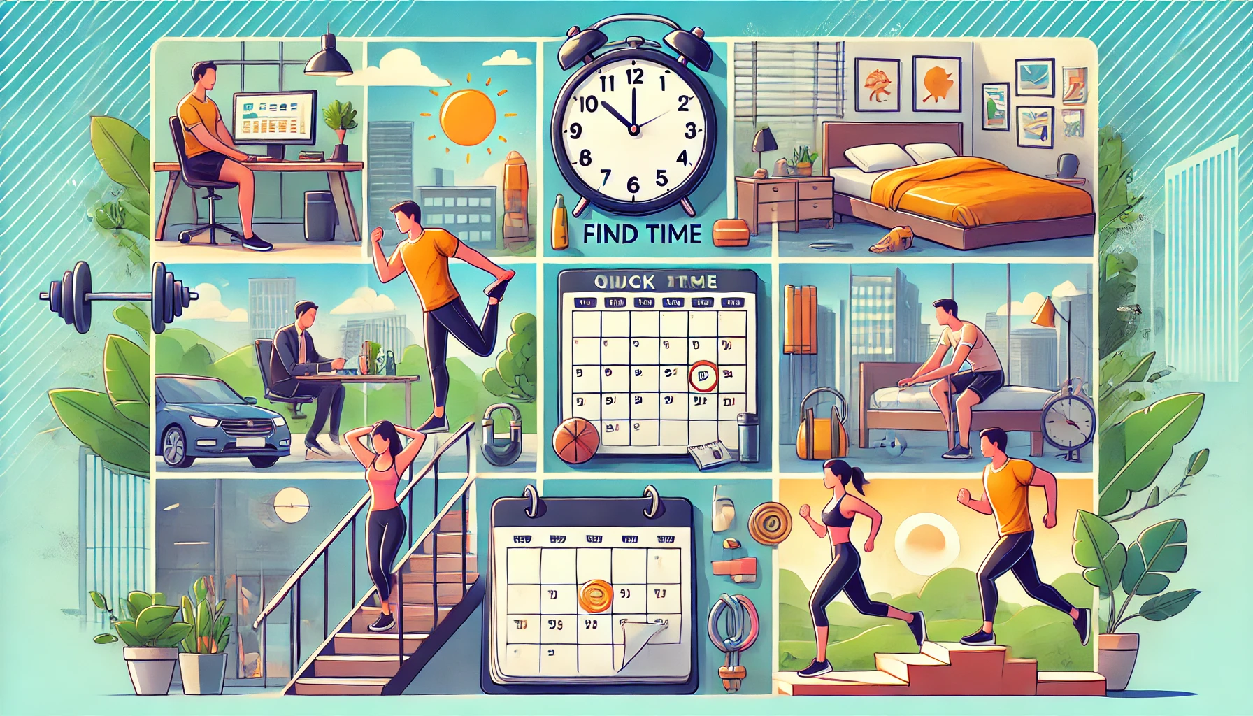 Comment trouver du temps pour faire du sport dans un emploi du temps chargé