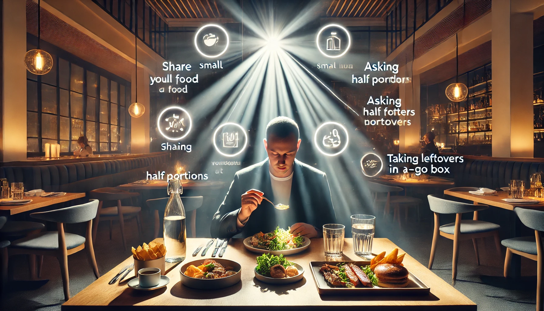 Comment gérer les portions au restaurant sans compromettre votre régime