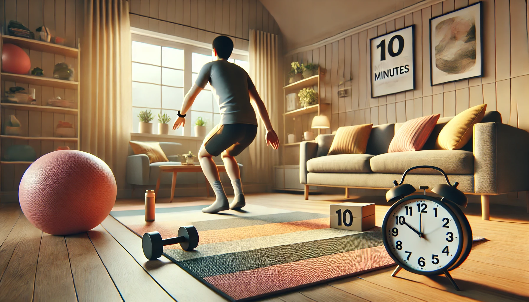 10 minutes par jour pour se tonifier : exercices faciles à la maison
